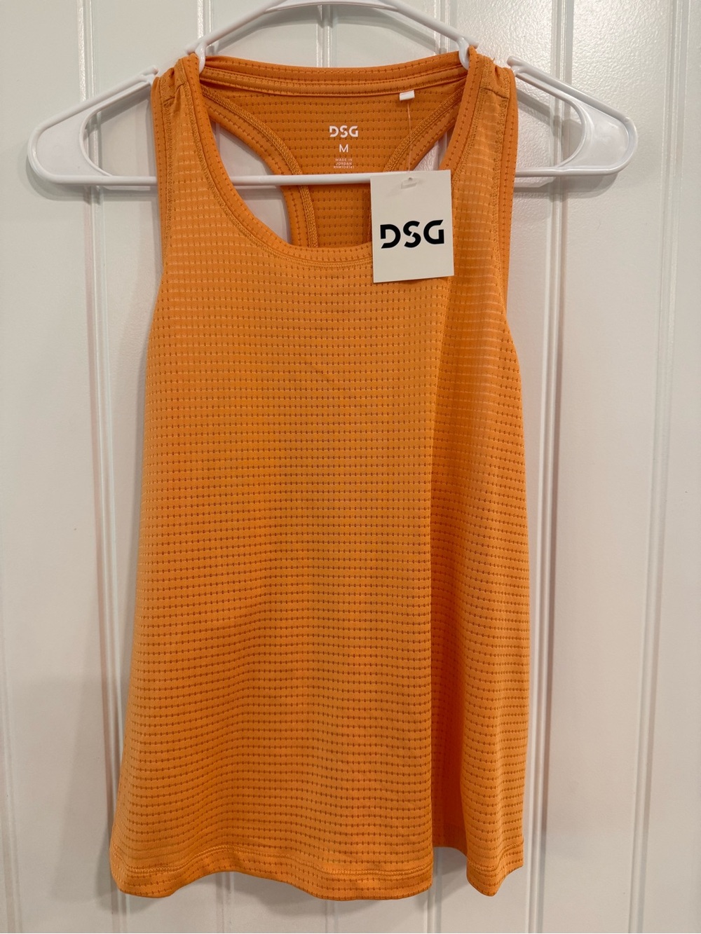 DSG Women's Bright Orange Tank with Racerback